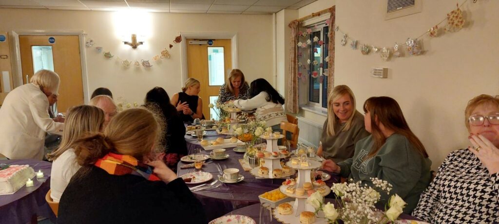 Tea party at the Cenacle in Liverpool 1